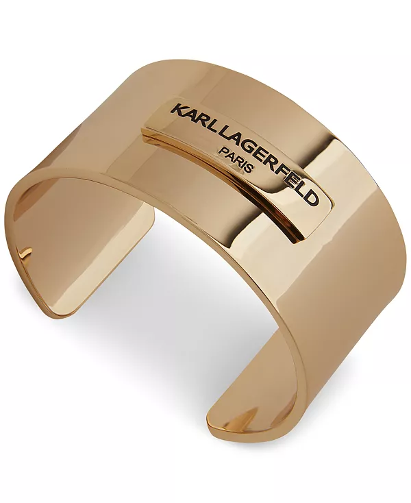 Женский браслет-манжета с логотипом золотистого цвета Karl Lagerfeld Paris, gold
Женский браслет-манжета с логотипом золотистого цвета Karl Lagerfeld Paris, gold
