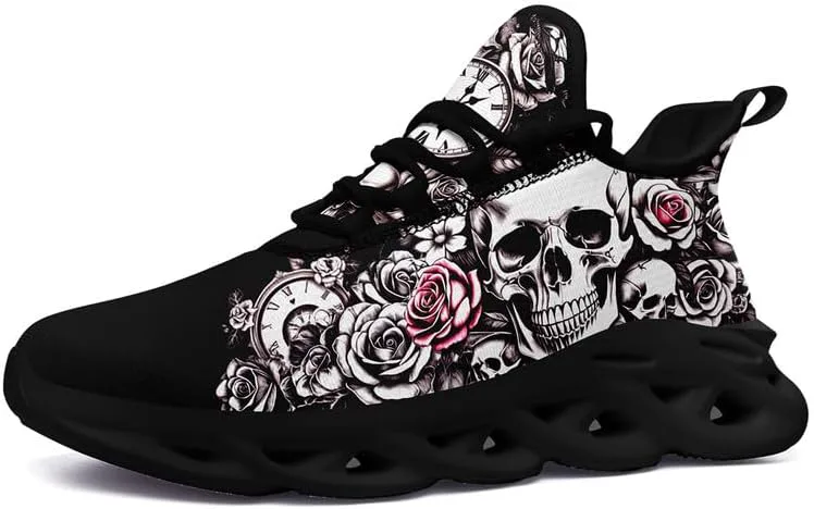 Модные кроссовки с черепом для мужчин и женщин, с дерзкой элегантностью, готические легкие кроссовки из сетки EVA для ходьбы, тенниса и спорта AWSOLE, черный
Модные кроссовки с черепом для мужчин и женщин, с дерзкой элегантностью, готические легкие кроссовки из сетки EVA для ходьбы, тенниса и спорта AWSOLE, черный