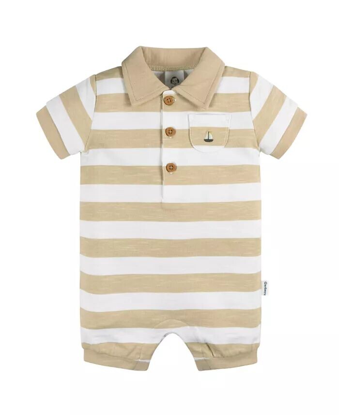 Комбинезон с воротником для маленьких девочек Gerber, белый
Комбинезон с воротником для маленьких девочек Gerber, белый