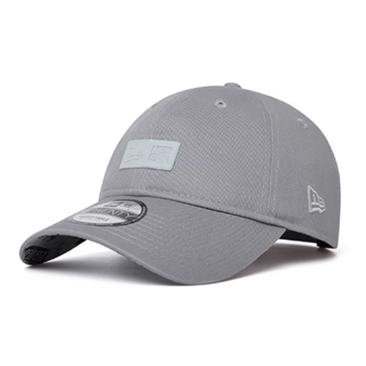 New Era Хлопковая бейсболка унисекс серая, Gray 
New Era Хлопковая бейсболка унисекс серая, Gray