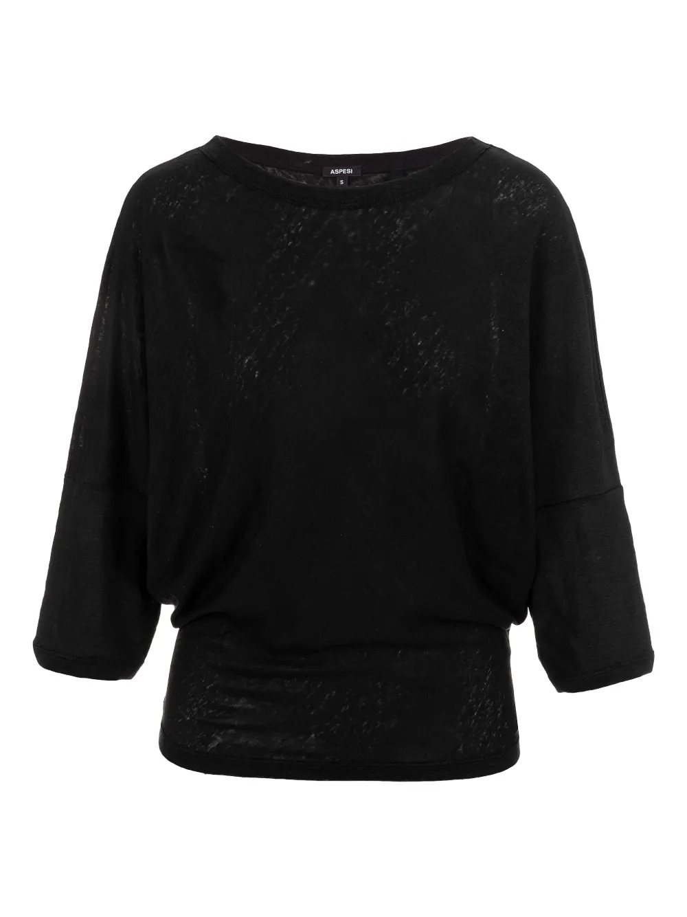 Футболка с вырезом-лодочкой Aspesi, черный
Футболка с вырезом-лодочкой Aspesi, черный
