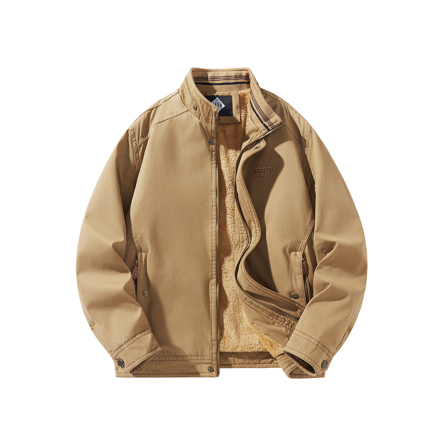Стеганая куртка мужская Jeep Spirit, хаки
Стеганая куртка мужская Jeep Spirit, хаки