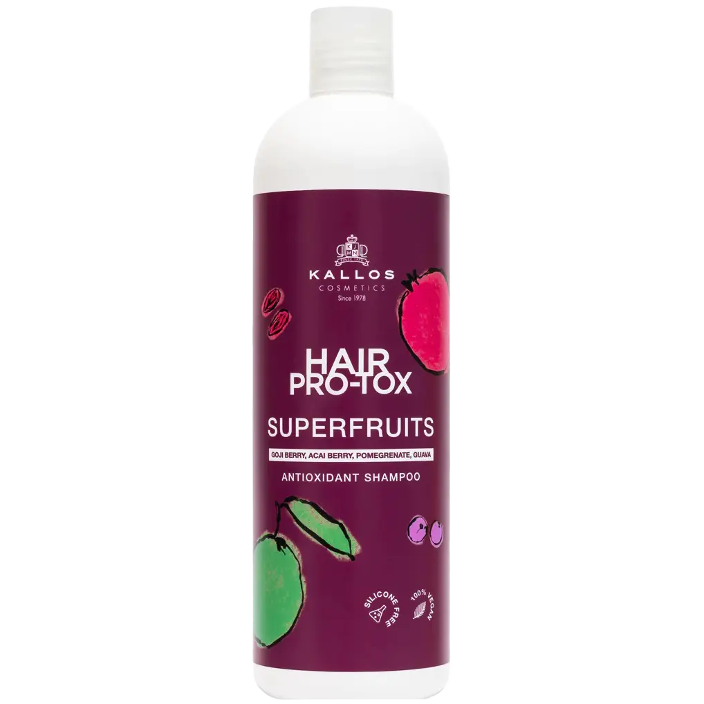 Укрепляющий антиоксидантный шампунь Kallos Hair Pro-Tox, 1000 мл
Укрепляющий антиоксидантный шампунь Kallos Hair Pro-Tox, 1000 мл