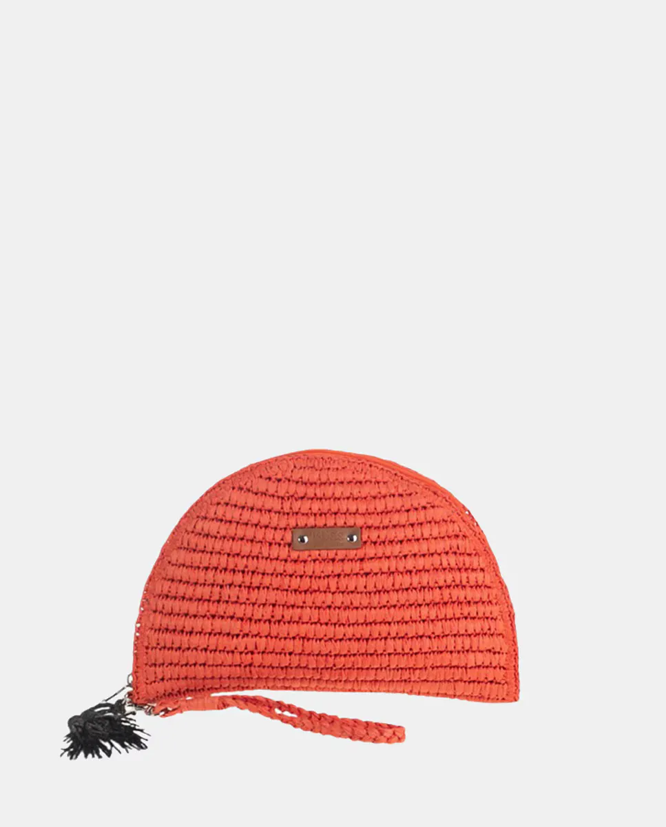 Кошелек из натурального волокна с застежкой-молнией Kbas, коралловый
Кошелек из натурального волокна с застежкой-молнией Kbas, коралловый