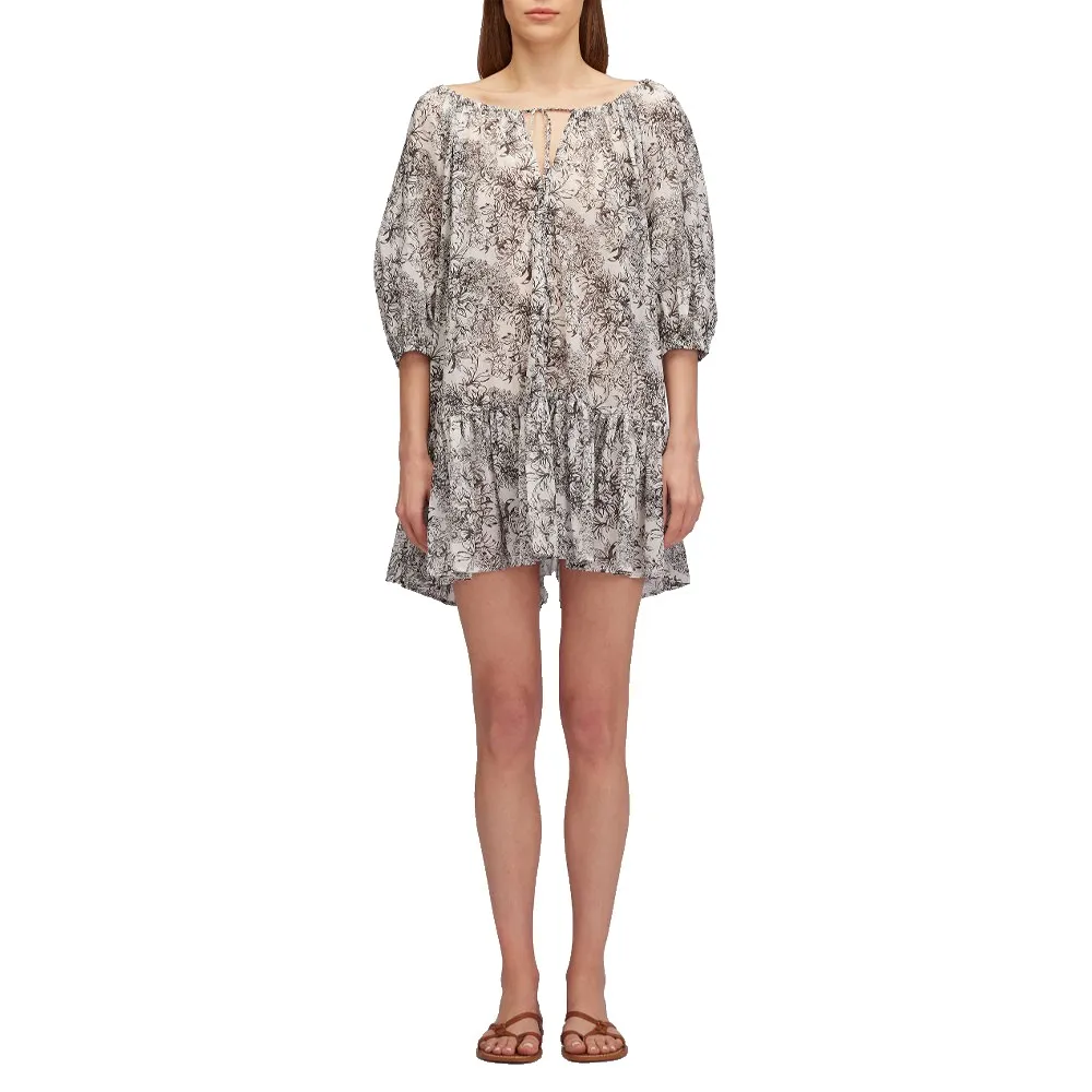 Короткое платье Sundek Fleur de joie с принтом, серый
Короткое платье Sundek Fleur de joie с принтом, серый