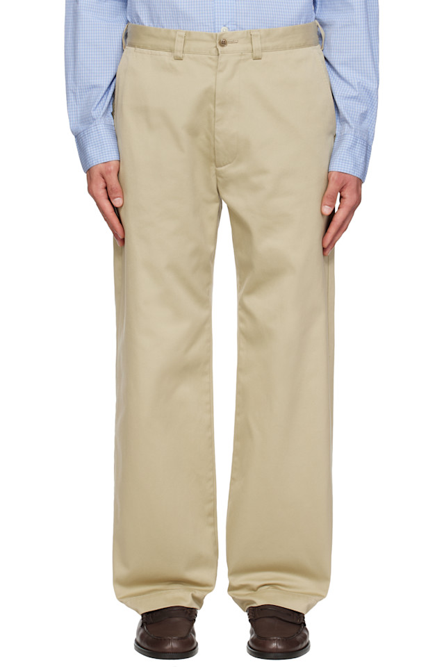 Широкие прямые брюки чинос Nanamica, хаки
Широкие прямые брюки чинос Nanamica, хаки