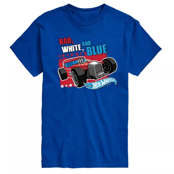 Футболка с принтом больших размеров, бело-голубая Hot Wheels, синий
Футболка с принтом больших размеров, бело-голубая Hot Wheels, синий