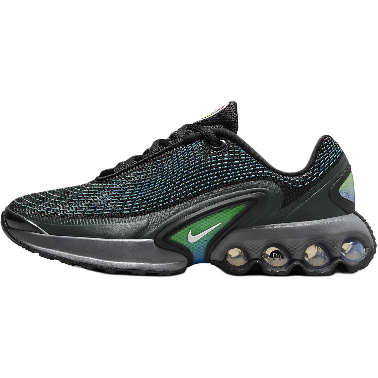 Nike Air Max Dn Low Детские кроссовки для бега Черные Зеленые Подростковые
Nike Air Max Dn Low Детские кроссовки для бега Черные Зеленые Подростковые