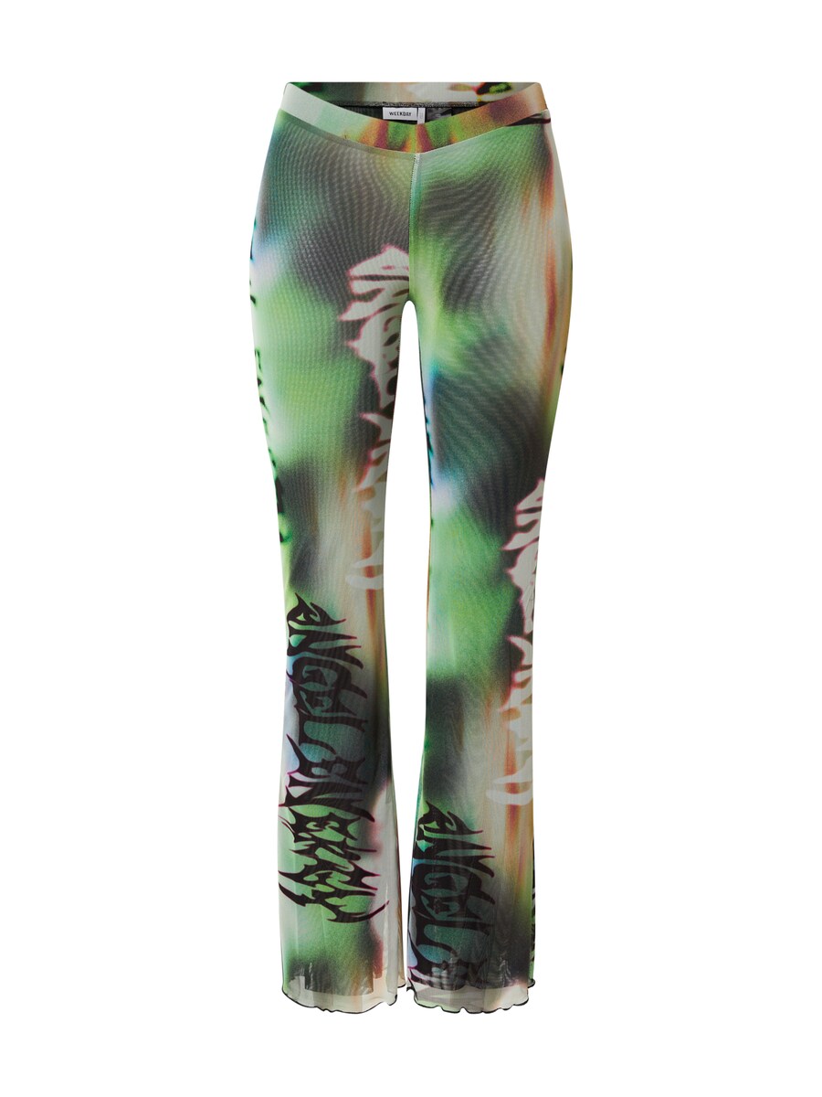 Брюки-буткат WEEKDAY Cecile, зеленый
Брюки-буткат WEEKDAY Cecile, зеленый