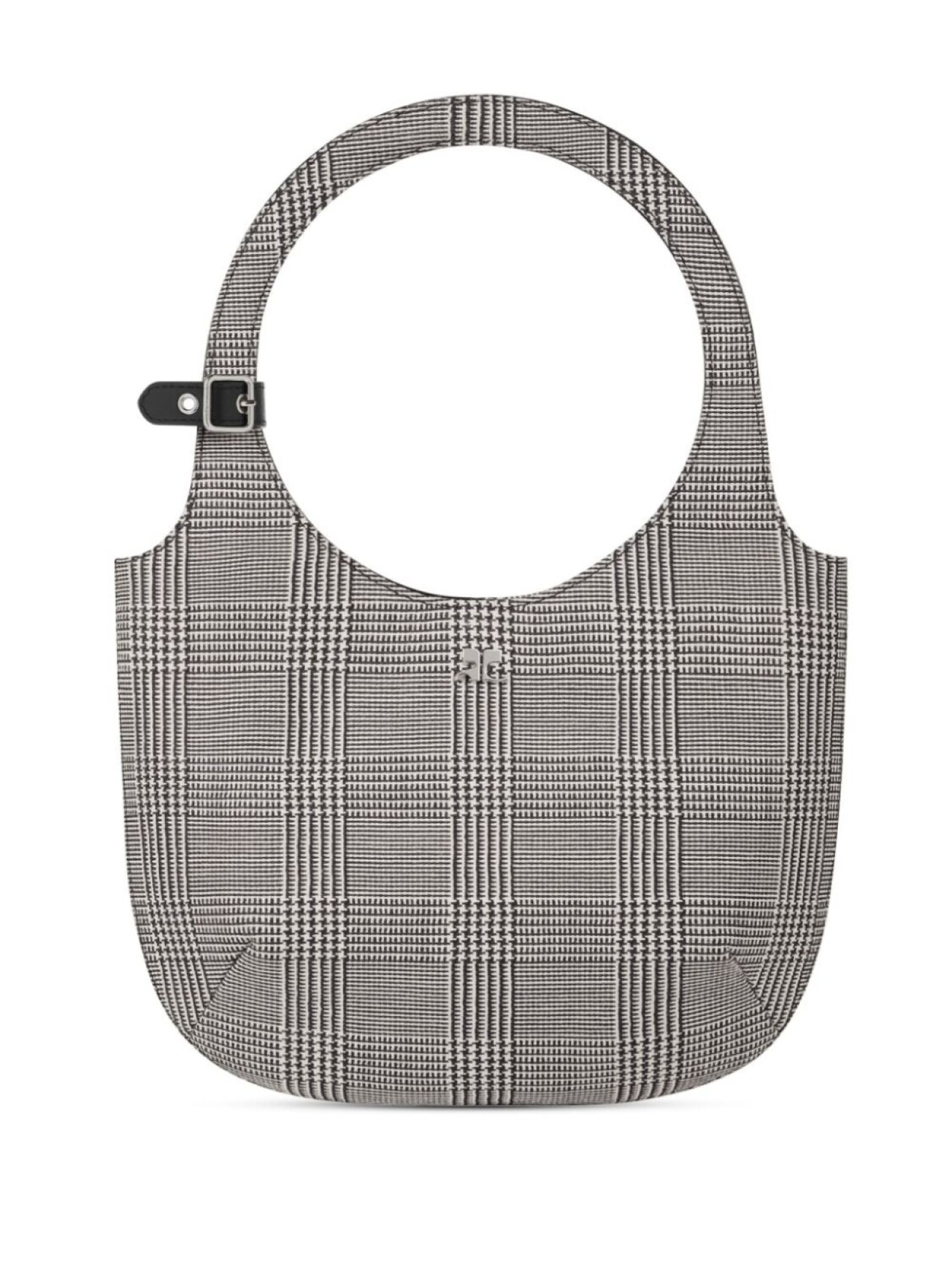 Сумка-тоут Holy в клетку Prince of Wales Courrèges, черный
Сумка-тоут Holy в клетку Prince of Wales Courrèges, черный