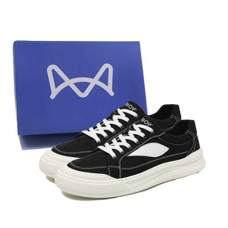 Нескользящие износостойкие низкие кроссовки для скейтбординга, мужская коробка MIIOW, Black Box
Нескользящие износостойкие низкие кроссовки для скейтбординга, мужская коробка MIIOW, Black Box