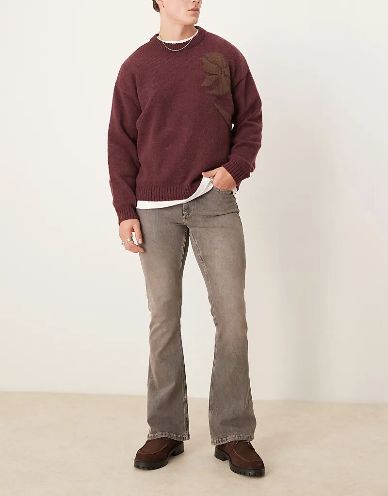 Расклешенные джинсы-стрейч серого цвета ASOS DESIGN
Расклешенные джинсы-стрейч серого цвета ASOS DESIGN