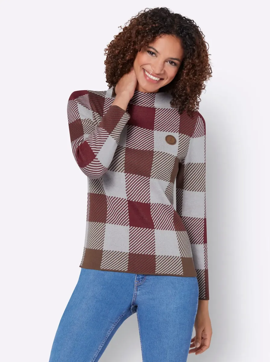 Повседневный образ Свитер с воротником-стойкой "Пуловер" Casual Looks, бежевый
Повседневный образ Свитер с воротником-стойкой "Пуловер" Casual Looks, бежевый