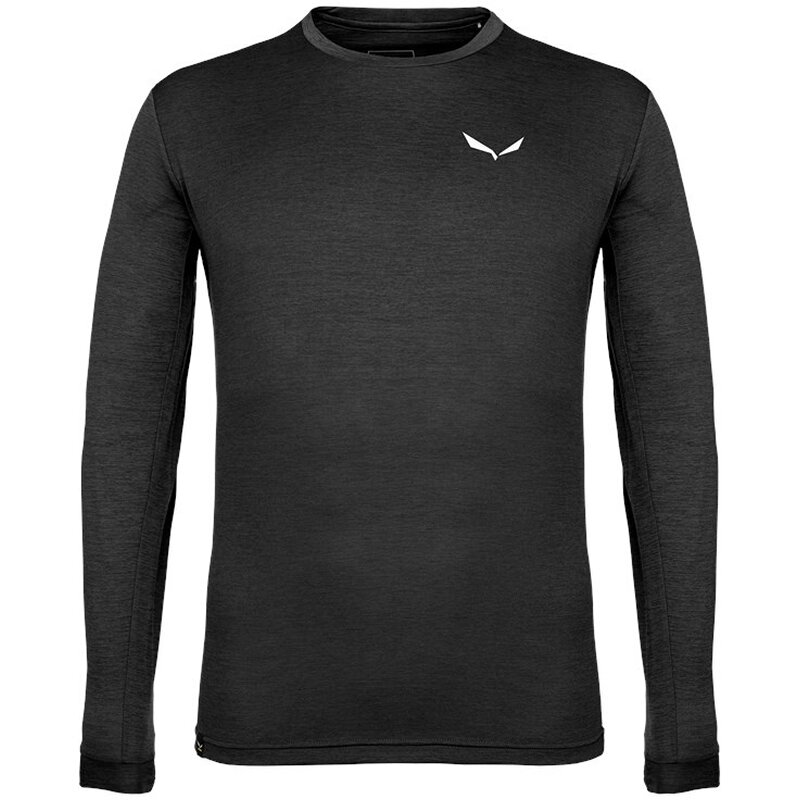 Shirt puez melange dry ml/s tee Salewa, цвет black out melange 0911
Shirt puez melange dry ml/s tee Salewa, цвет black out melange 0911