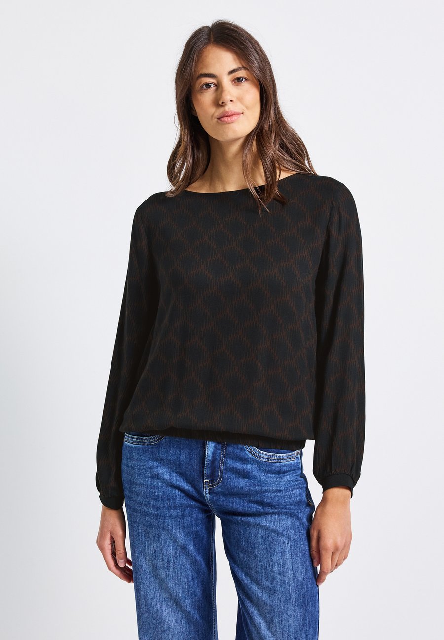Блуза Street One MIT ELASTIKSAUM, Schwarz/Black
Блуза Street One MIT ELASTIKSAUM, Schwarz/Black