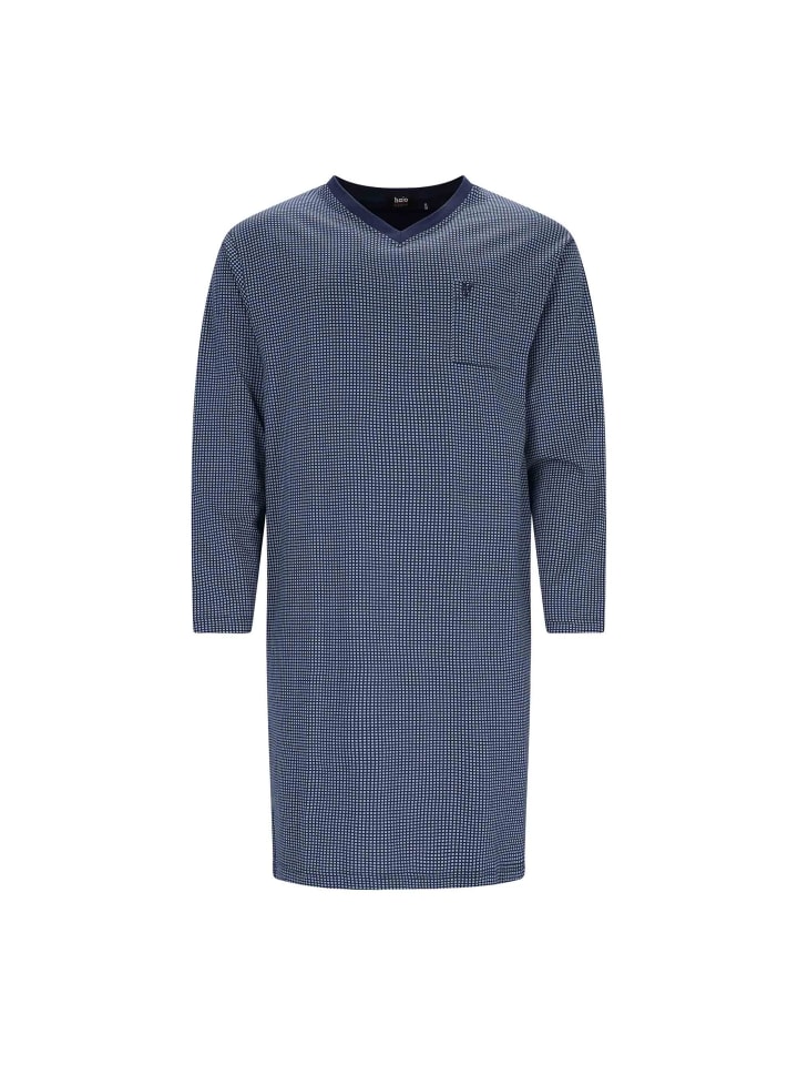 Ночная рубашка синего цвета hajo
Ночная рубашка синего цвета hajo