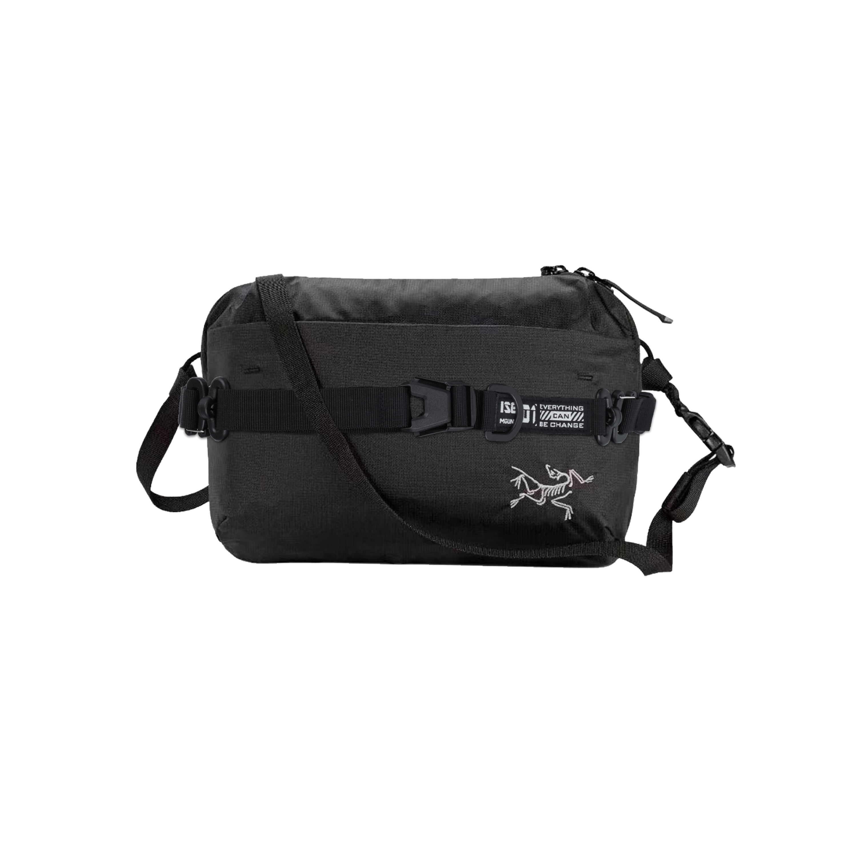 Arcteryx Нейлоновая поясная сумка унисекс черная, Gray Twist
Arcteryx Нейлоновая поясная сумка унисекс черная, Gray Twist