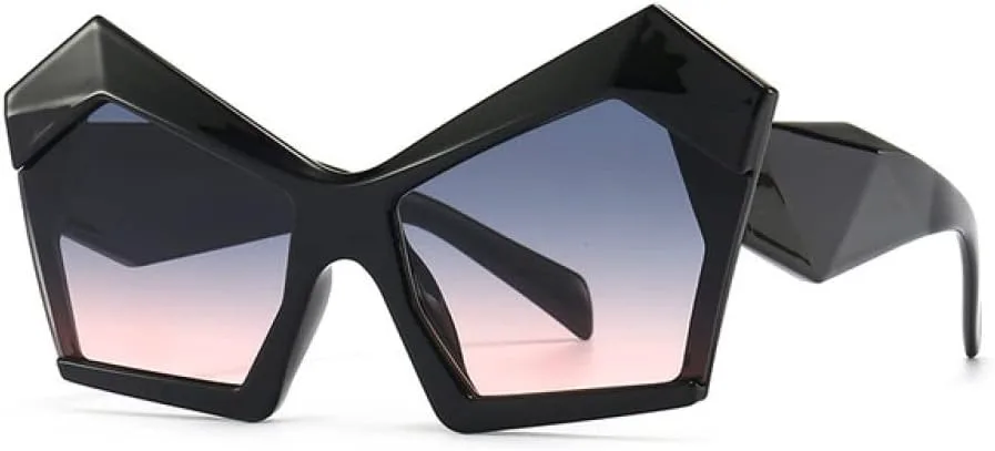 Большие солнцезащитные очки «кошачий глаз» для женщин, винтажные большие очки неправильной формы для мужчин, солнцезащитные очки UV400 LANGSER, Black Gray Pink
Большие солнцезащитные очки «кошачий глаз» для женщин, винтажные большие очки неправильной формы для мужчин, солнцезащитные очки UV400 LANGSER, Black Gray Pink