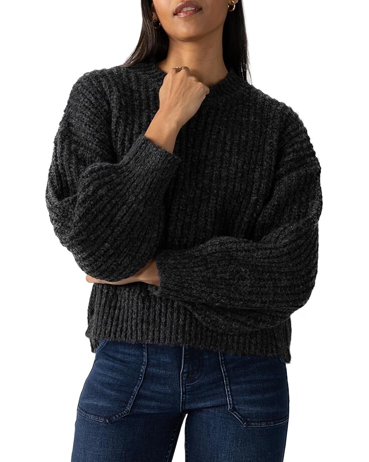 Толстовка Sanctuary Fuzzy Volume Sleeve Sweater, цвет Charcoal Black
Толстовка Sanctuary Fuzzy Volume Sleeve Sweater, цвет Charcoal Black