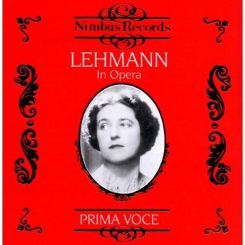 CD диск Lehmann, Lotte: In Opera 1
CD диск Lehmann, Lotte: In Opera 1