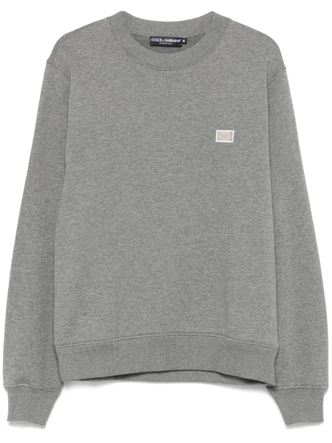 Хлопковая толстовка с логотипом Dolce & Gabbana, серый
Хлопковая толстовка с логотипом Dolce & Gabbana, серый