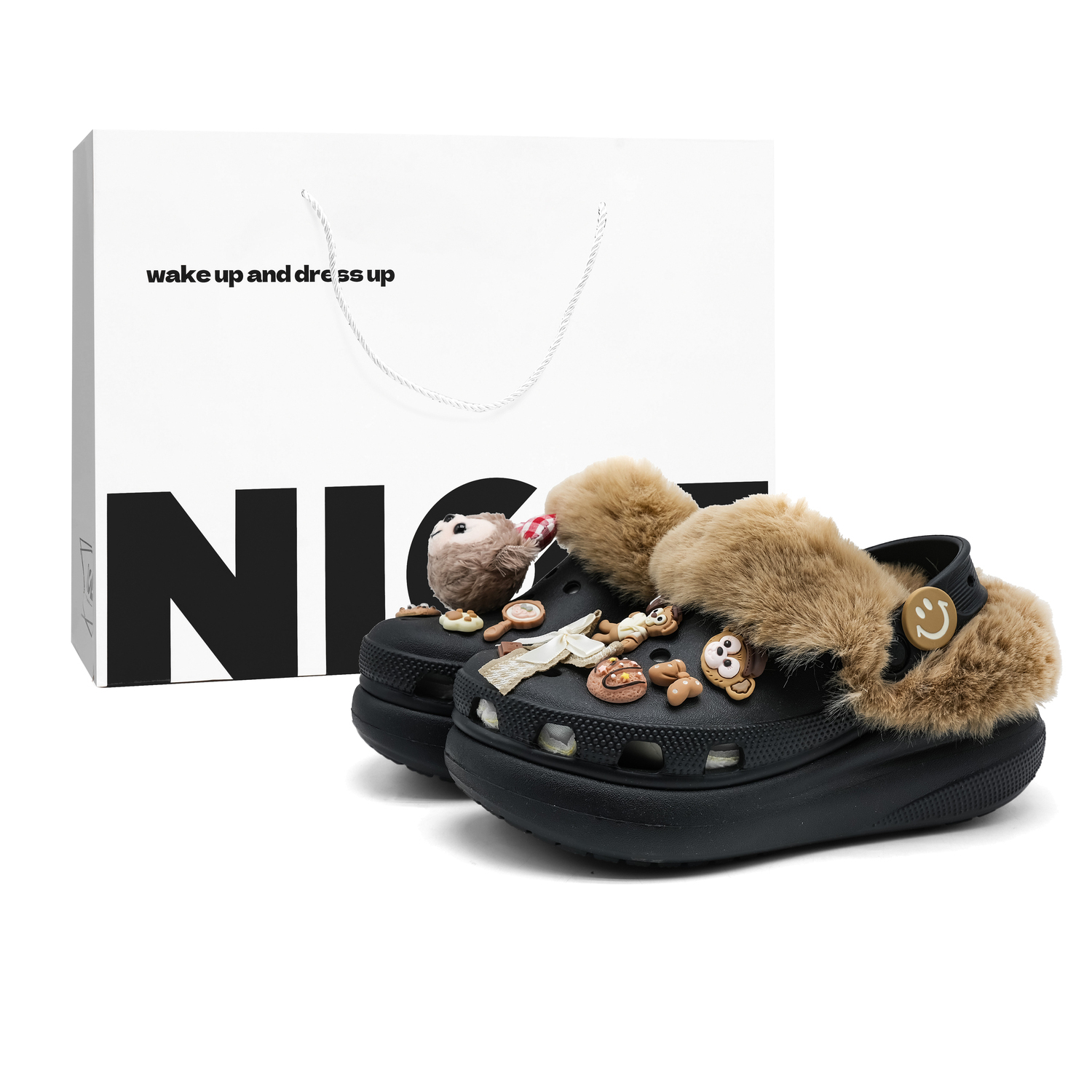 Классические кроксы Plush Chocolates унисекс Crocs, черный
Классические кроксы Plush Chocolates унисекс Crocs, черный