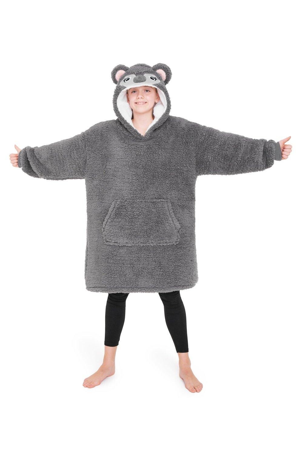 Одеяло-пончо с коалой CityComfort, серый
Одеяло-пончо с коалой CityComfort, серый