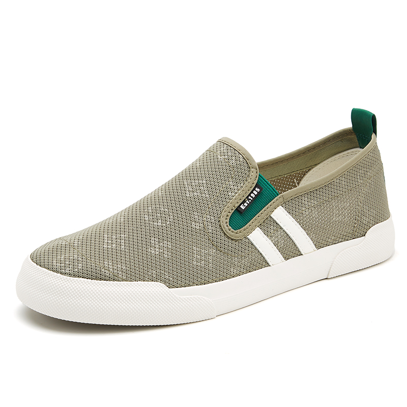 Поддерживающие, износостойкие, легкие и дышащие низкие повседневные туфли для мужчин SENJIALUO, Gray Green 
Поддерживающие, износостойкие, легкие и дышащие низкие повседневные туфли для мужчин SENJIALUO, Gray Green