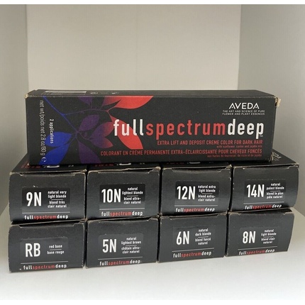 AVEDA Full Spectrum DEEP Extra Lift Стойкая краска для волос — выберите свой оттенок
AVEDA Full Spectrum DEEP Extra Lift Стойкая краска для волос — выберите свой оттенок