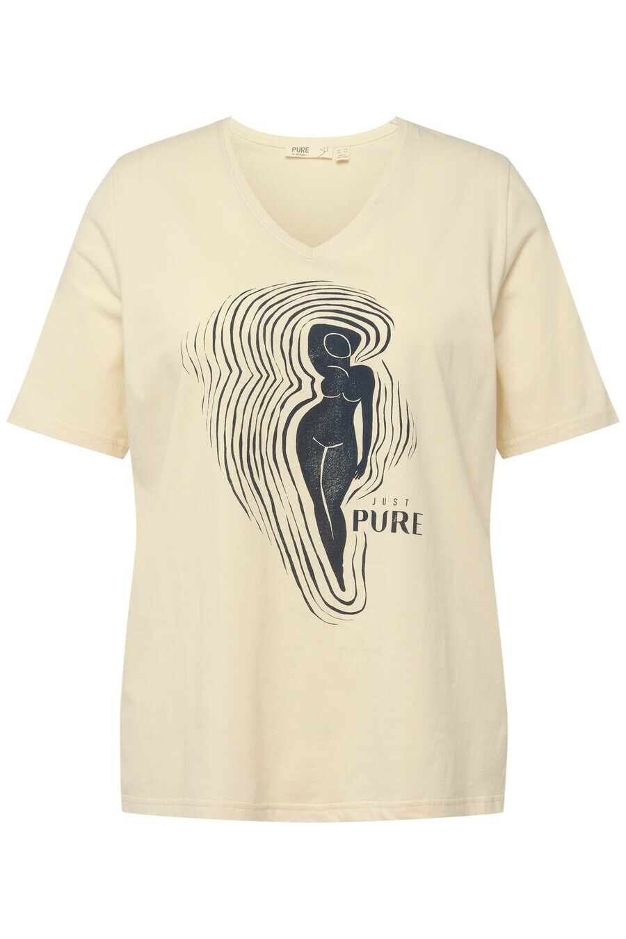 Футболка Ulla Popken Shirt, песочный
Футболка Ulla Popken Shirt, песочный