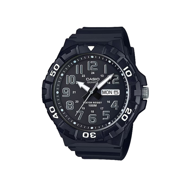CASIO Унисекс черные часы MRW210H-1AV
CASIO Унисекс черные часы MRW210H-1AV