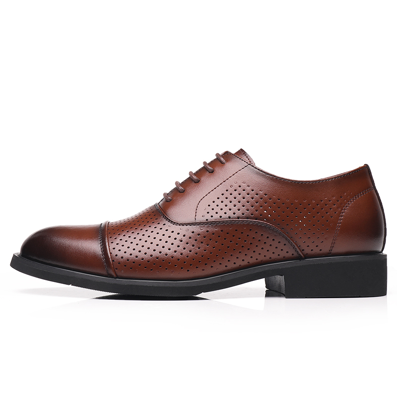 Shanpijiang Мужские туфли для костюма низкие черные/чайно-коричневые чайно-коричневые с перфорацией, цвет Tea Brown (Cut-Out)
Shanpijiang Мужские туфли для костюма низкие черные/чайно-коричневые чайно-коричневые с перфорацией, цвет Tea Brown (Cut-Out)