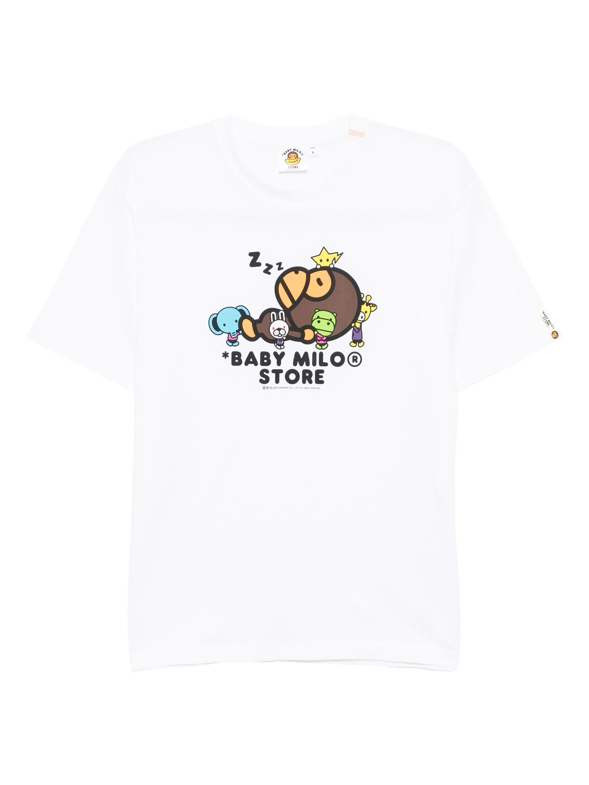Футболка с принтом Baby Milo Store By A Bathing Ape, белый
Футболка с принтом Baby Milo Store By A Bathing Ape, белый