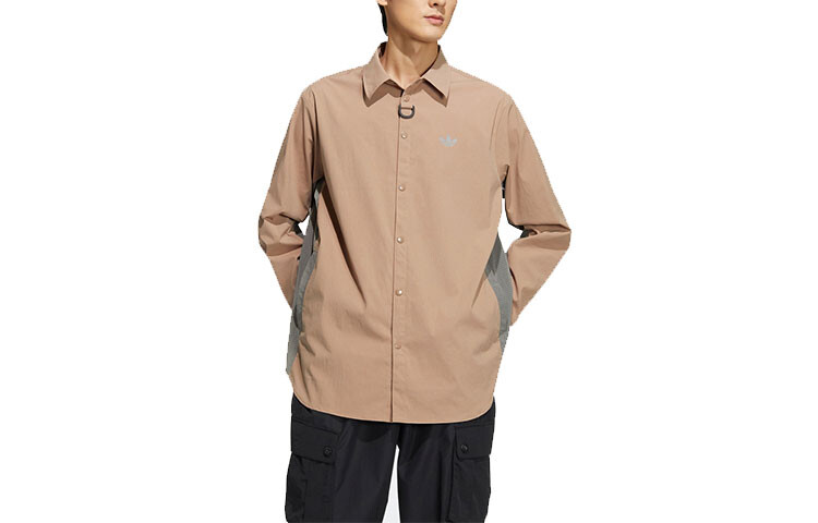 Рубашка мужская коричневая Adidas, коричневый
Рубашка мужская коричневая Adidas, коричневый