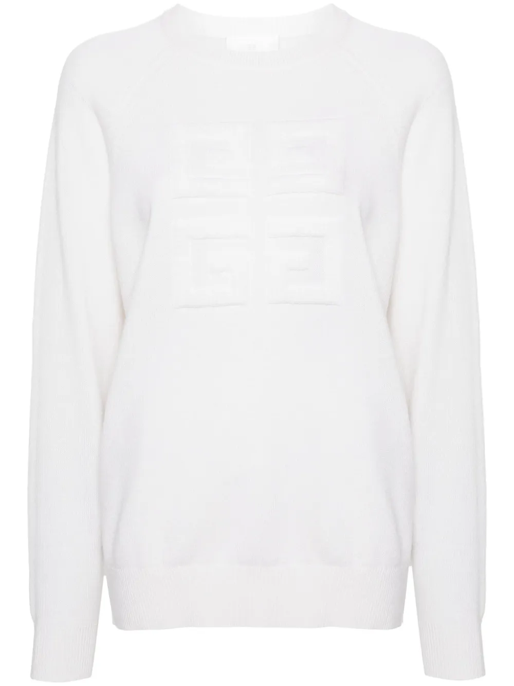 Кашемировый джемпер с логотипом 4G Givenchy, нейтральный
Кашемировый джемпер с логотипом 4G Givenchy, нейтральный