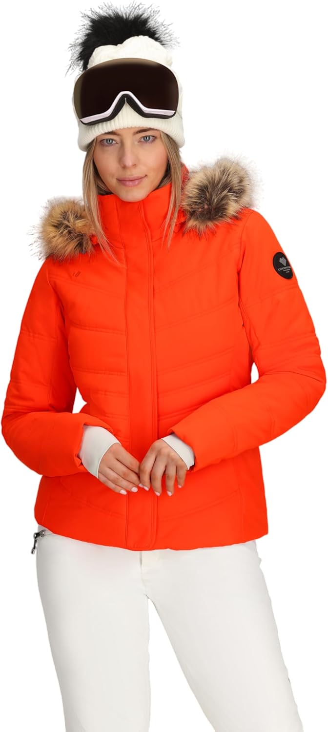 Женская зимняя куртка Obermeyer Tuscany II, утепленная, водонепроницаемая, дышащая, для снега и катания на лыжах, Orange High Kick
Женская зимняя куртка Obermeyer Tuscany II, утепленная, водонепроницаемая, дышащая, для снега и катания на лыжах, Orange High Kick