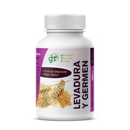 Пивные дрожжи и зародыши пшеницы 600 мг 125 таблеток Ghf
Пивные дрожжи и зародыши пшеницы 600 мг 125 таблеток Ghf