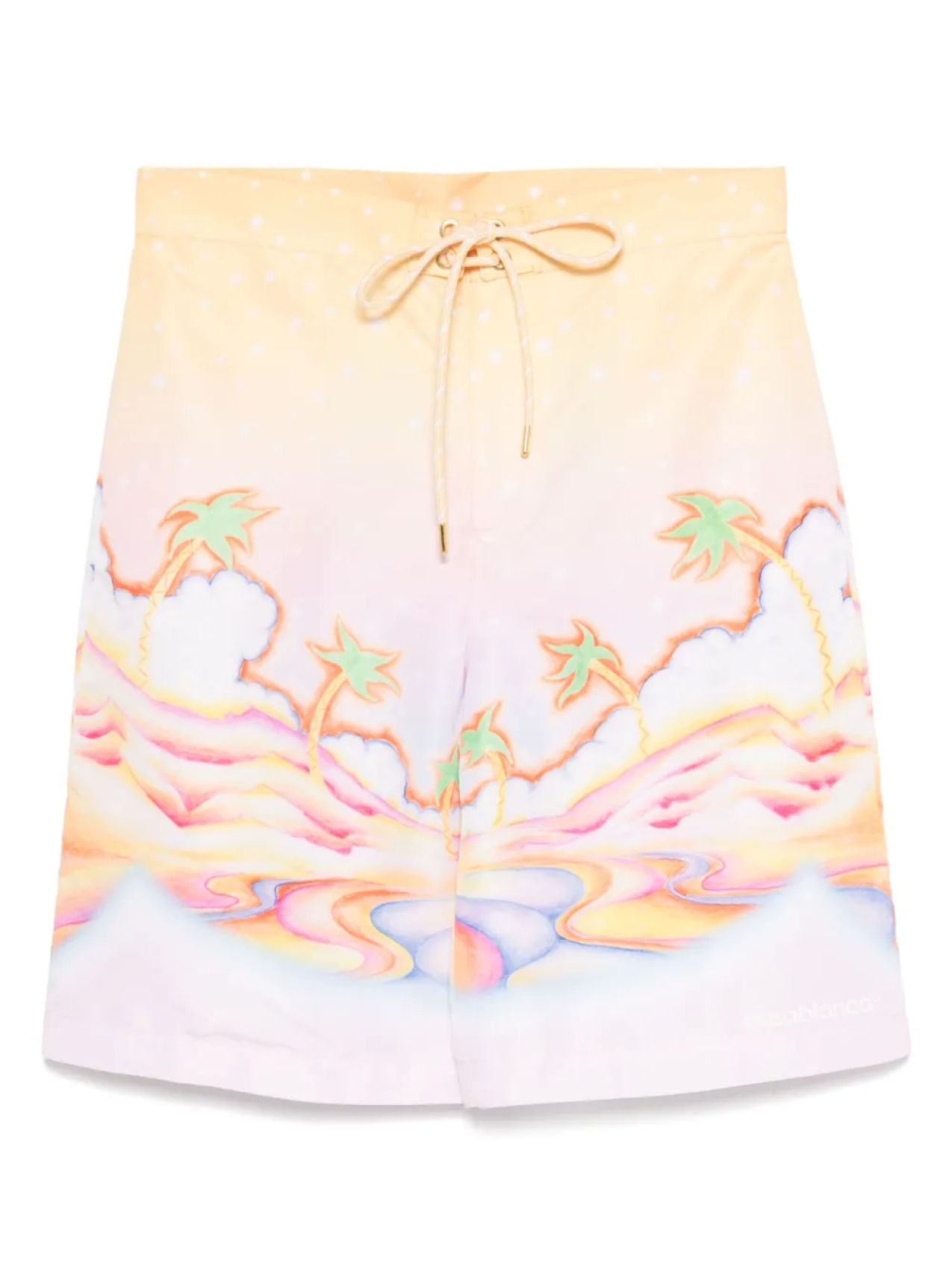 Плавки-шорты с принтом Casablanca, желтый
Плавки-шорты с принтом Casablanca, желтый