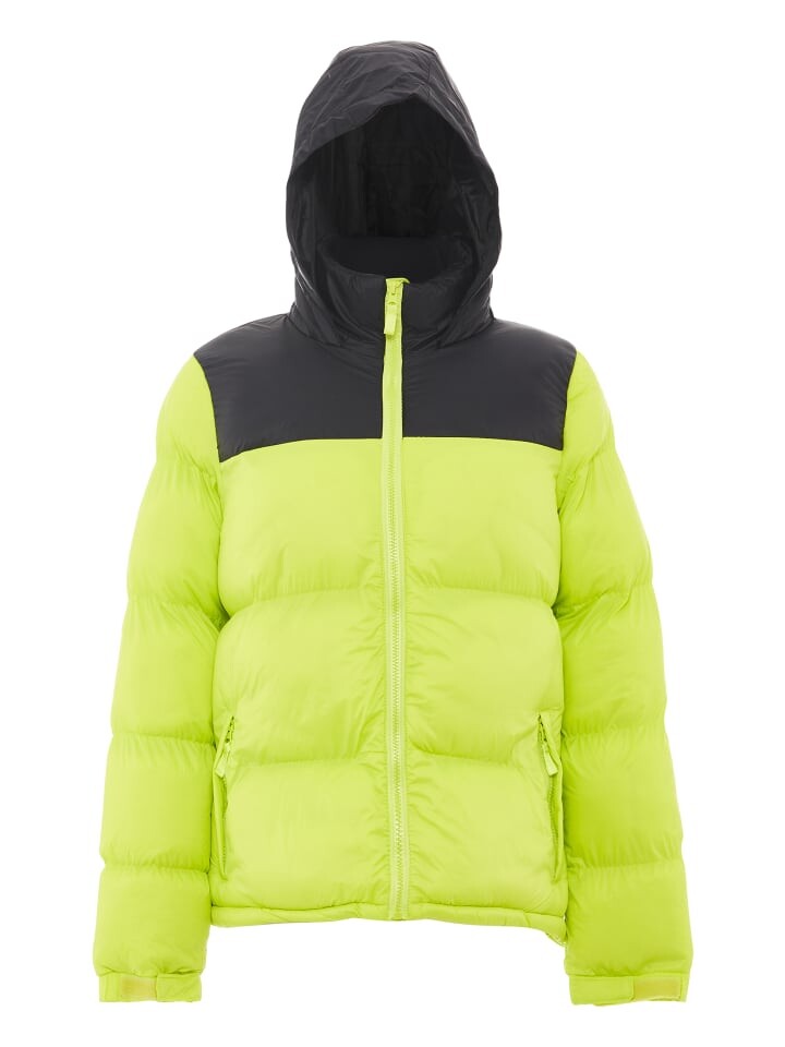 Пуховик MO, цвет saure limette schwarz
Пуховик MO, цвет saure limette schwarz