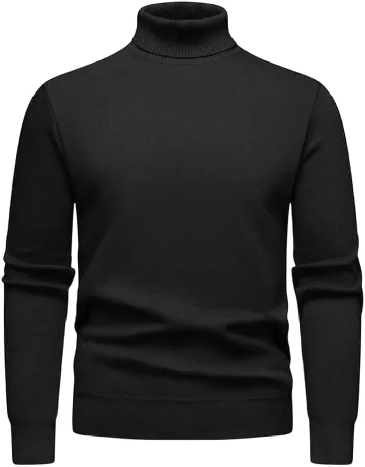 Мужской свитер Slim Fit с высоким воротником
Мужской свитер Slim Fit с высоким воротником