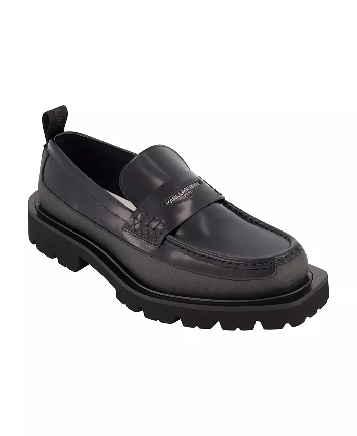 Мужские лоферы Penny с фронтальным логотипом из коллекции White Label KARL LAGERFELD PARIS
Мужские лоферы Penny с фронтальным логотипом из коллекции White Label KARL LAGERFELD PARIS