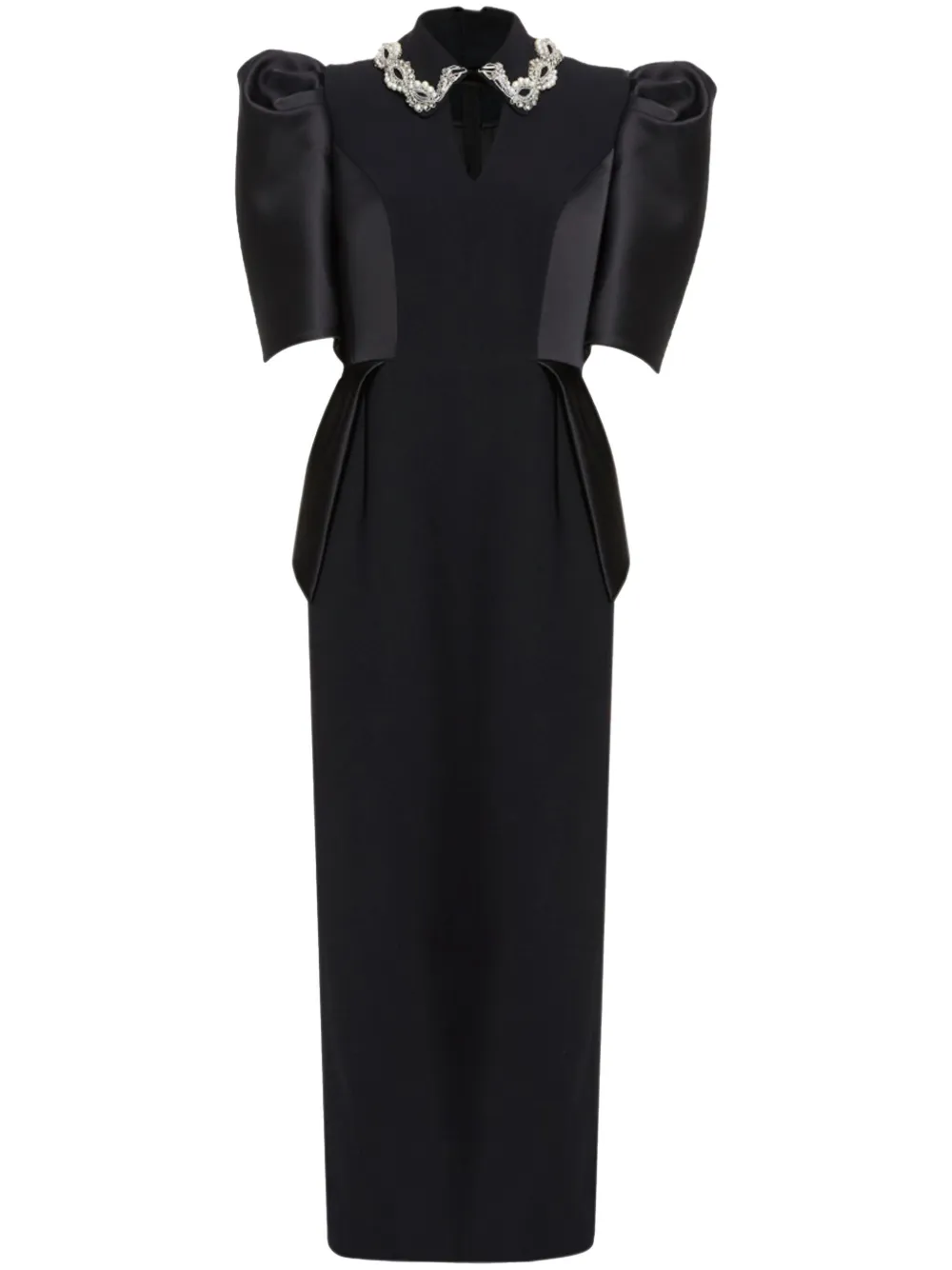 Платье миди с кристаллами Dice Kayek, черный
Платье миди с кристаллами Dice Kayek, черный