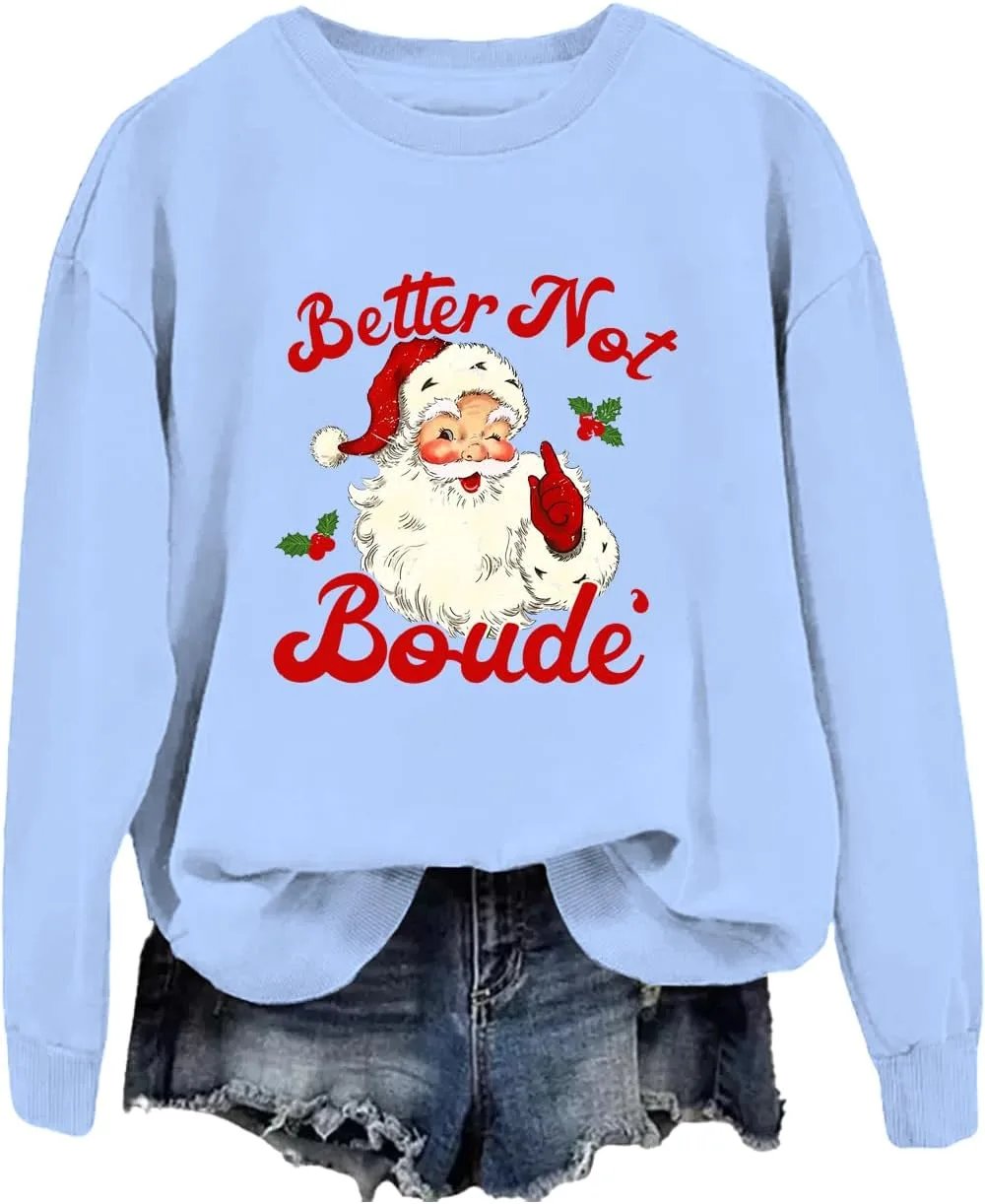 Толстовка Better Not Pout с Сантой JWVEL
Толстовка Better Not Pout с Сантой JWVEL