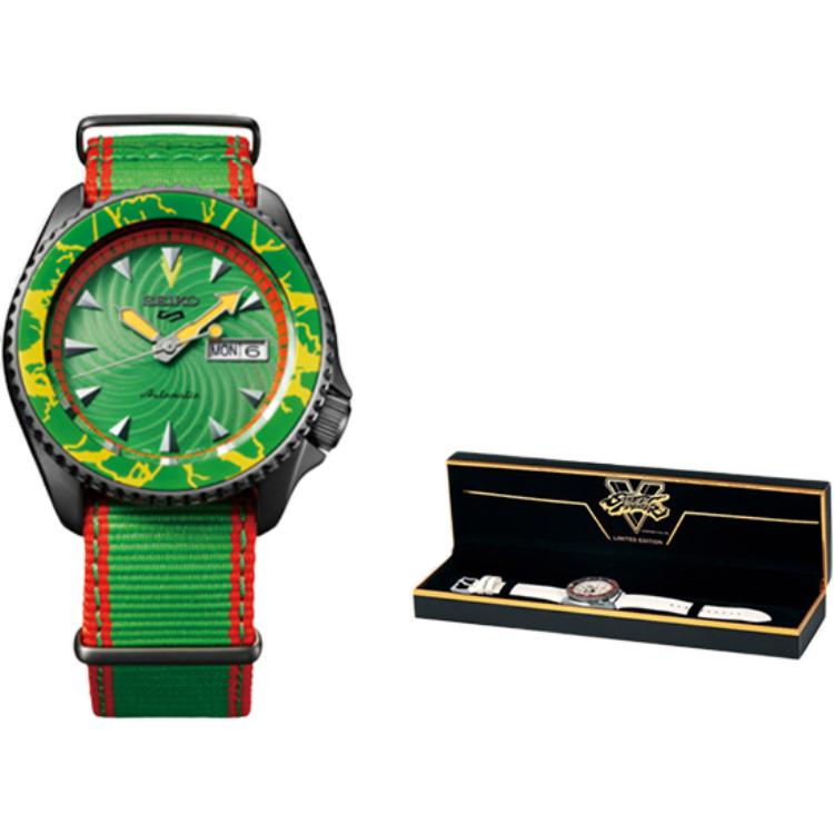 Мужские часы из коллекции Street Fighter SEIKO, зеленый
Мужские часы из коллекции Street Fighter SEIKO, зеленый