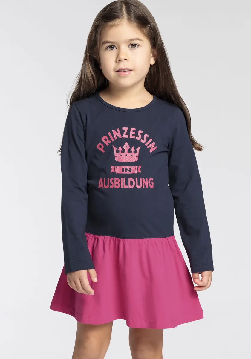 KIDSWORLD трикотажное платье "PRINCESS IN TRAINING" с надписью для маленьких девочек, розовый
KIDSWORLD трикотажное платье "PRINCESS IN TRAINING" с надписью для маленьких девочек, розовый