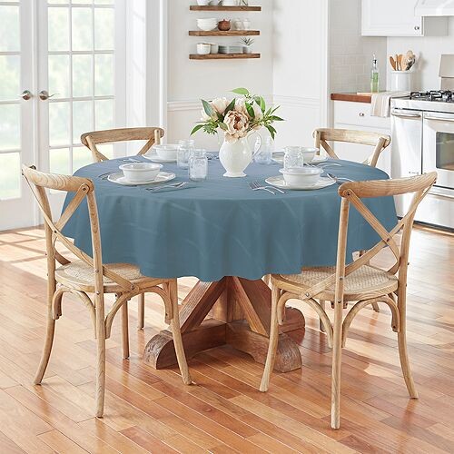Жаккардовая овальная скатерть в клетку Elrene Elegance, 60 x 84 дюйма Elrene Home Fashions, цвет Blue
Жаккардовая овальная скатерть в клетку Elrene Elegance, 60 x 84 дюйма Elrene Home Fashions, цвет Blue