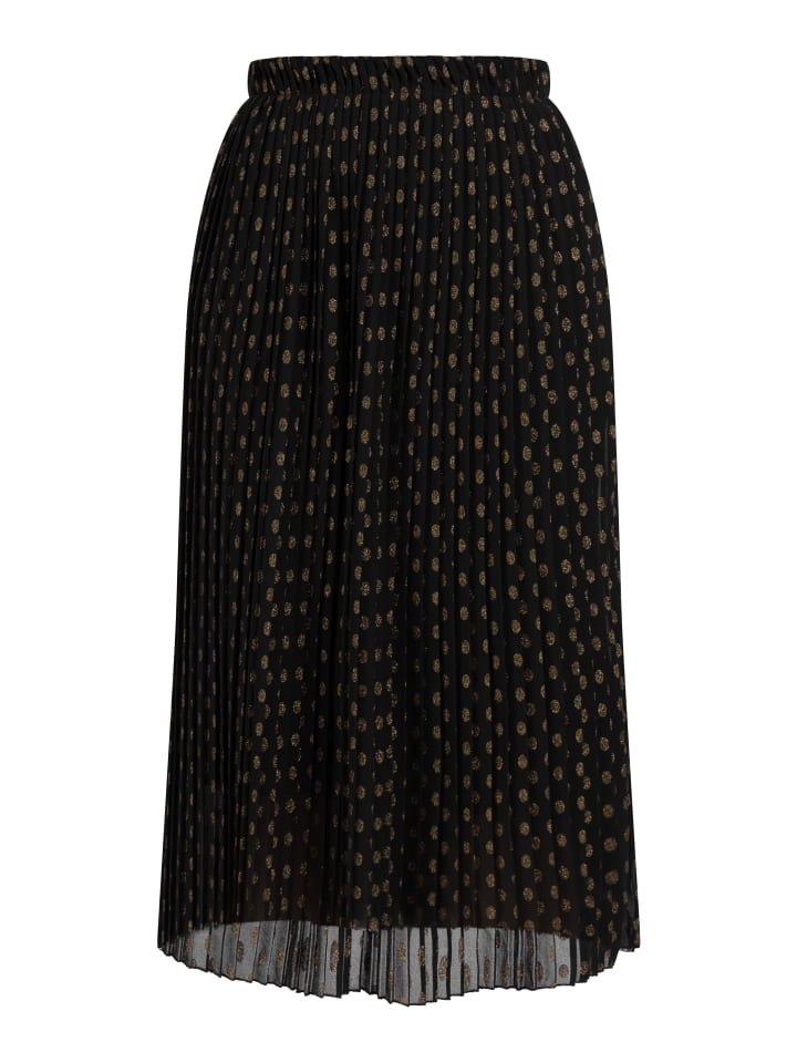 Женская юбка черного и золотого цвета DreiMaster
Женская юбка черного и золотого цвета DreiMaster