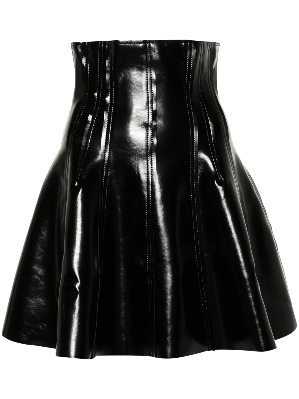 Лакированная мини-юбка Grace Norma Kamali, черный
Лакированная мини-юбка Grace Norma Kamali, черный