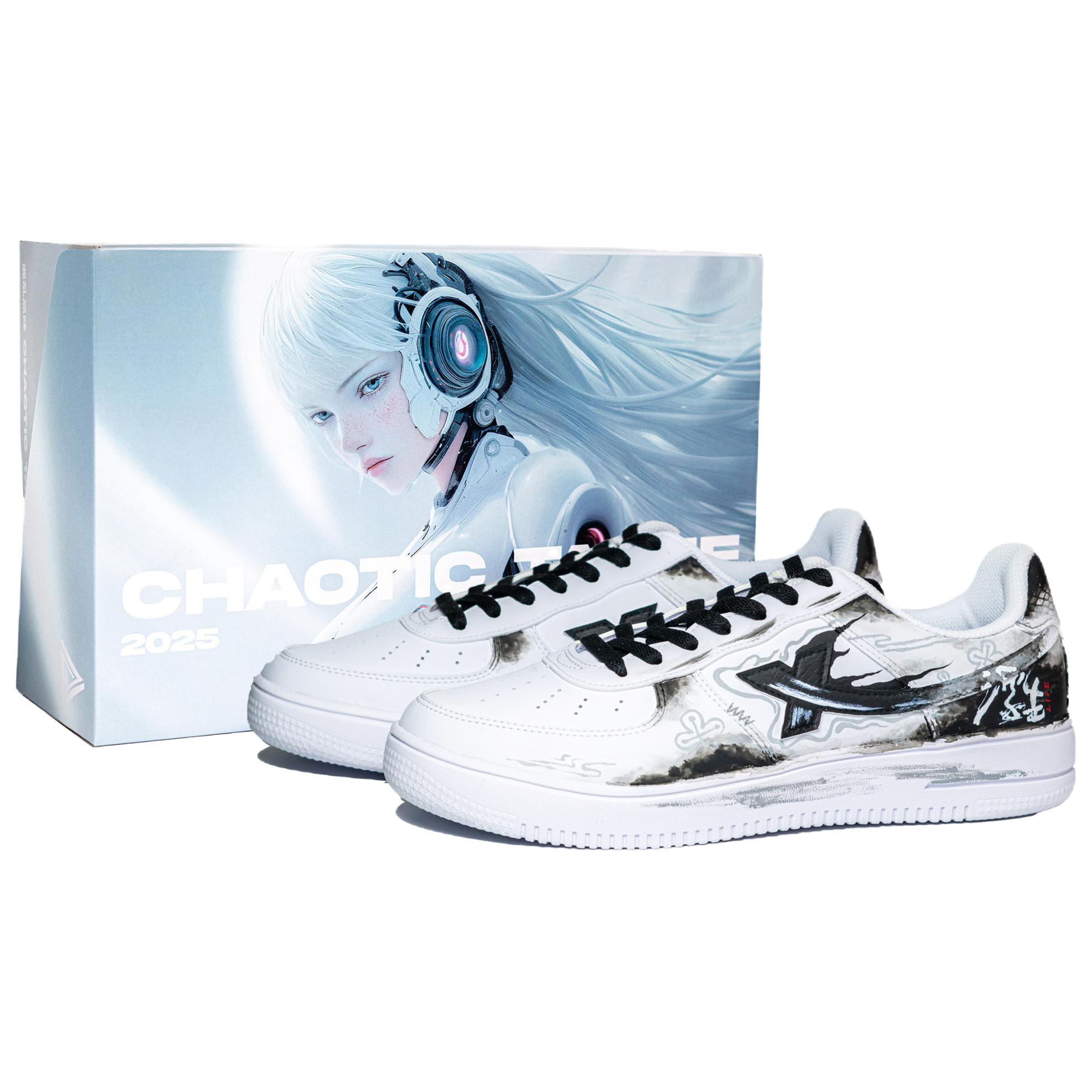 XTEP Кроссовки Air Force One с низким верхом для скейтборда, противоскользящие, износостойкие, мужские, черно-белые 
XTEP Кроссовки Air Force One с низким верхом для скейтборда, противоскользящие, износостойкие, мужские, черно-белые