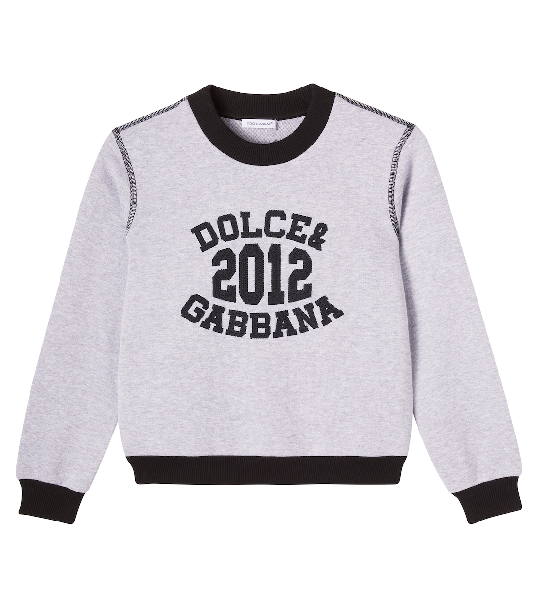 Толстовка из хлопкового флиса с логотипом Dolce&Gabbana Kids, Melange Grigi
Толстовка из хлопкового флиса с логотипом Dolce&Gabbana Kids, Melange Grigi